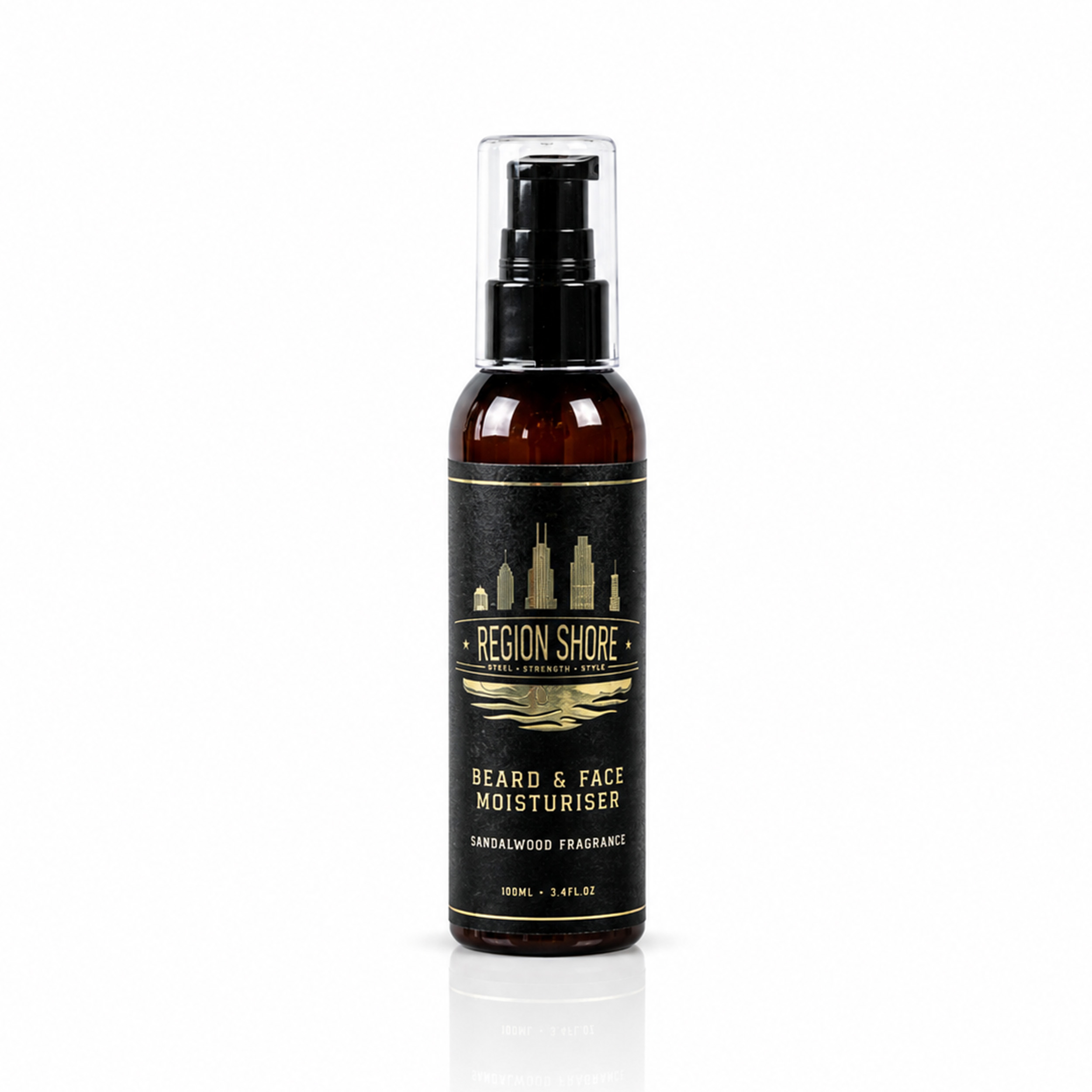 Beard & Face Moisturiser Sandalwood 100 ml 3.4 fl oz